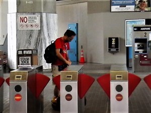 high stress searching for missing BART ticket before international trip