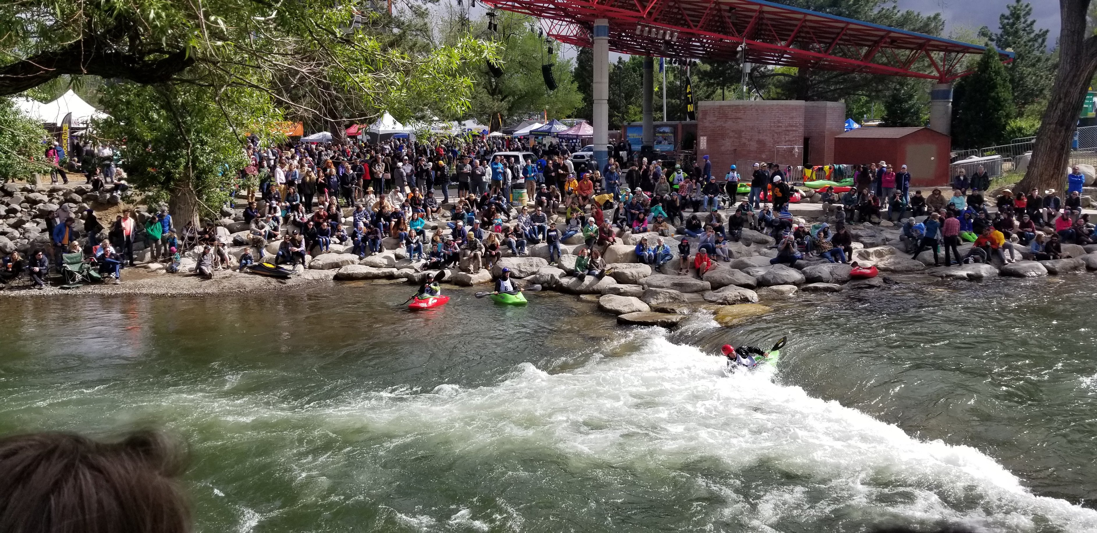 Kayak Races, Truckee River, Reno, NV