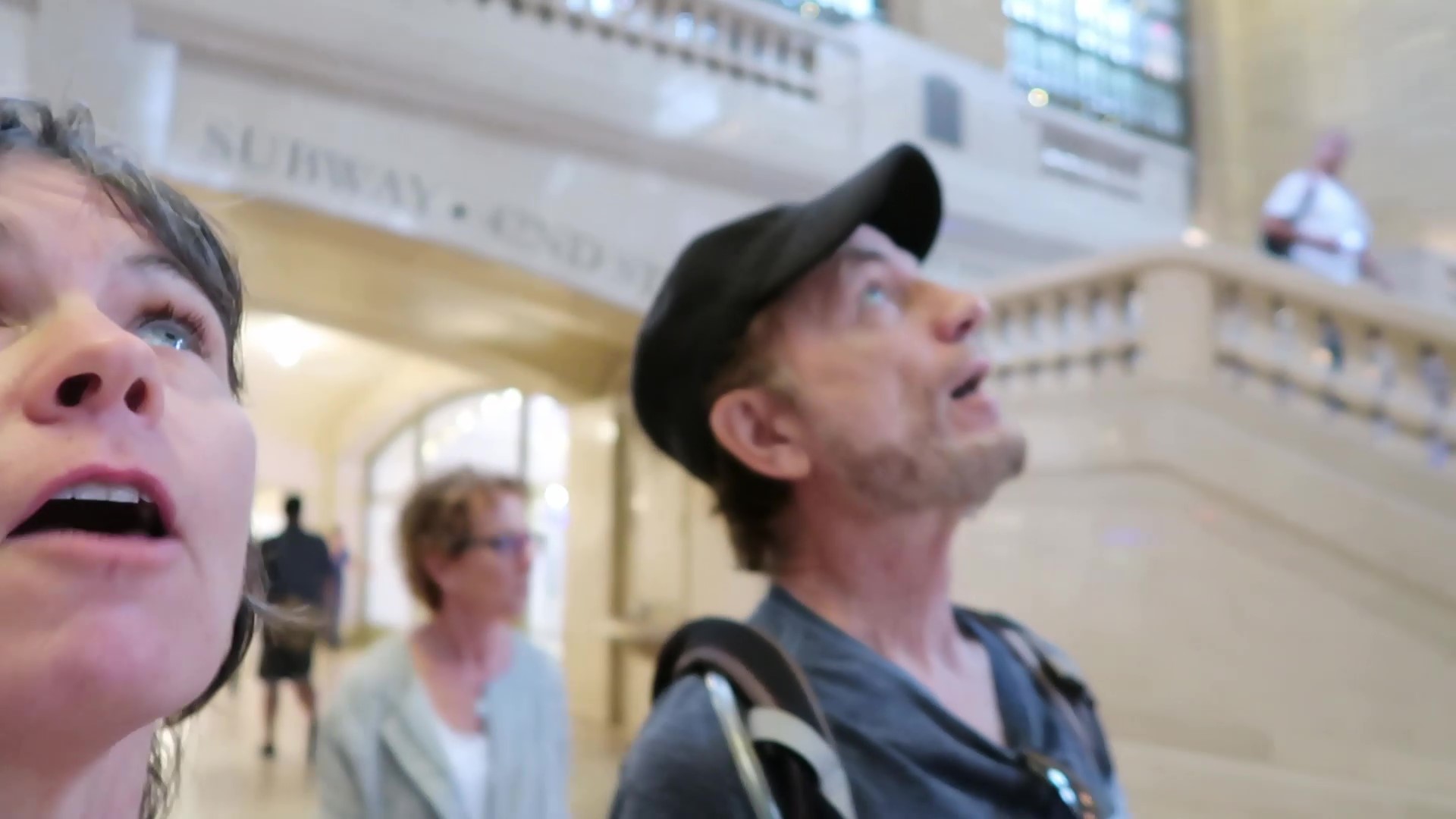 Taking in Grand Central Station, NYC