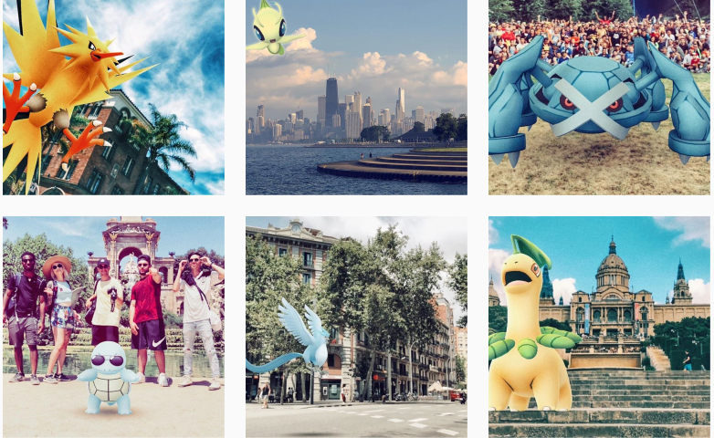 Photo collage screen grab from Nick's Instagram
