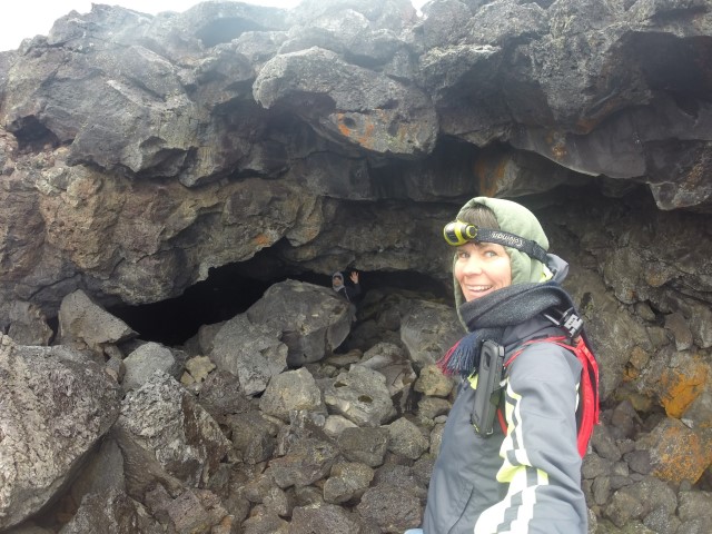 Exploring nooks and crannies at Craters of the Moon