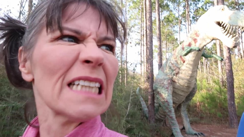 T-Rex at Bamahenge