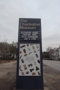 Now performing at The Charleston Museum "Act!vated Story Theatre" January 11th at 2:00