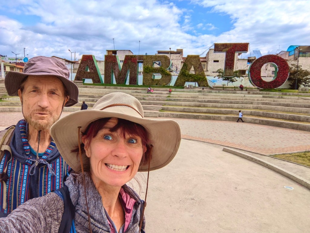 Dennis and Kimberly in Ambato