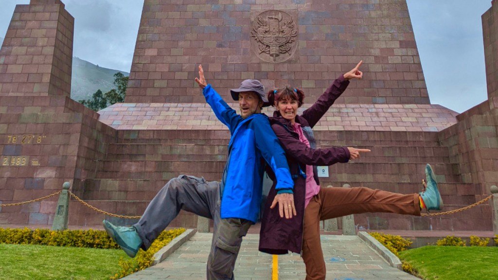 Finding our wat at the Equator in Ecuador