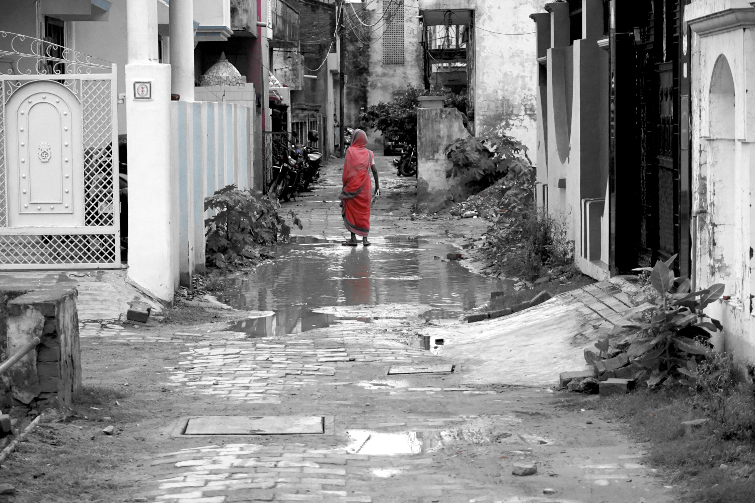 streets Faizabad, India