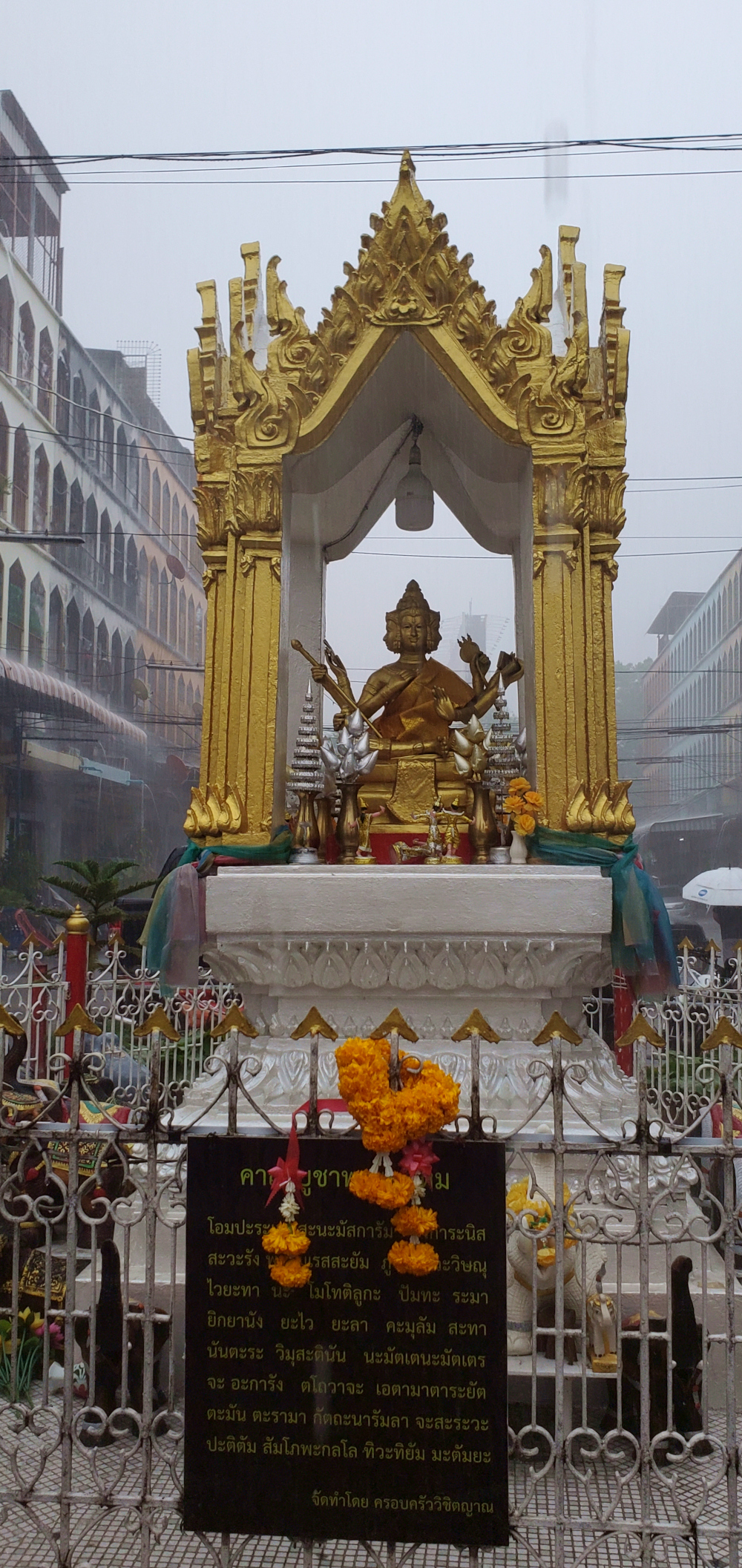 Ganesha shrine in Bangkok,