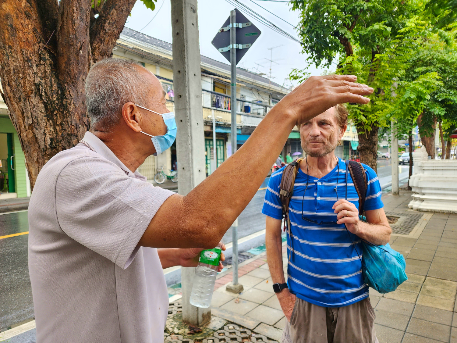 interacting with the locals adds to the cultural experiences. Bangkok, Thailand