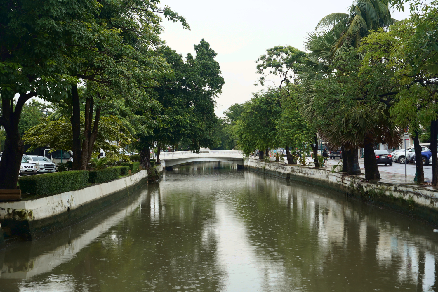one of the many waterways in Bangkok