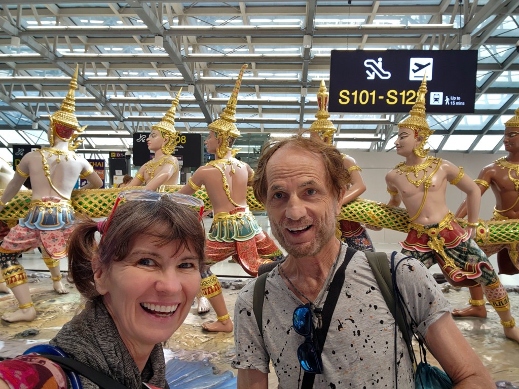 Bangkok to Phnom Penh: Last Minute Massage and Giant Serpent & Budget Airport&nbsp;Hacks