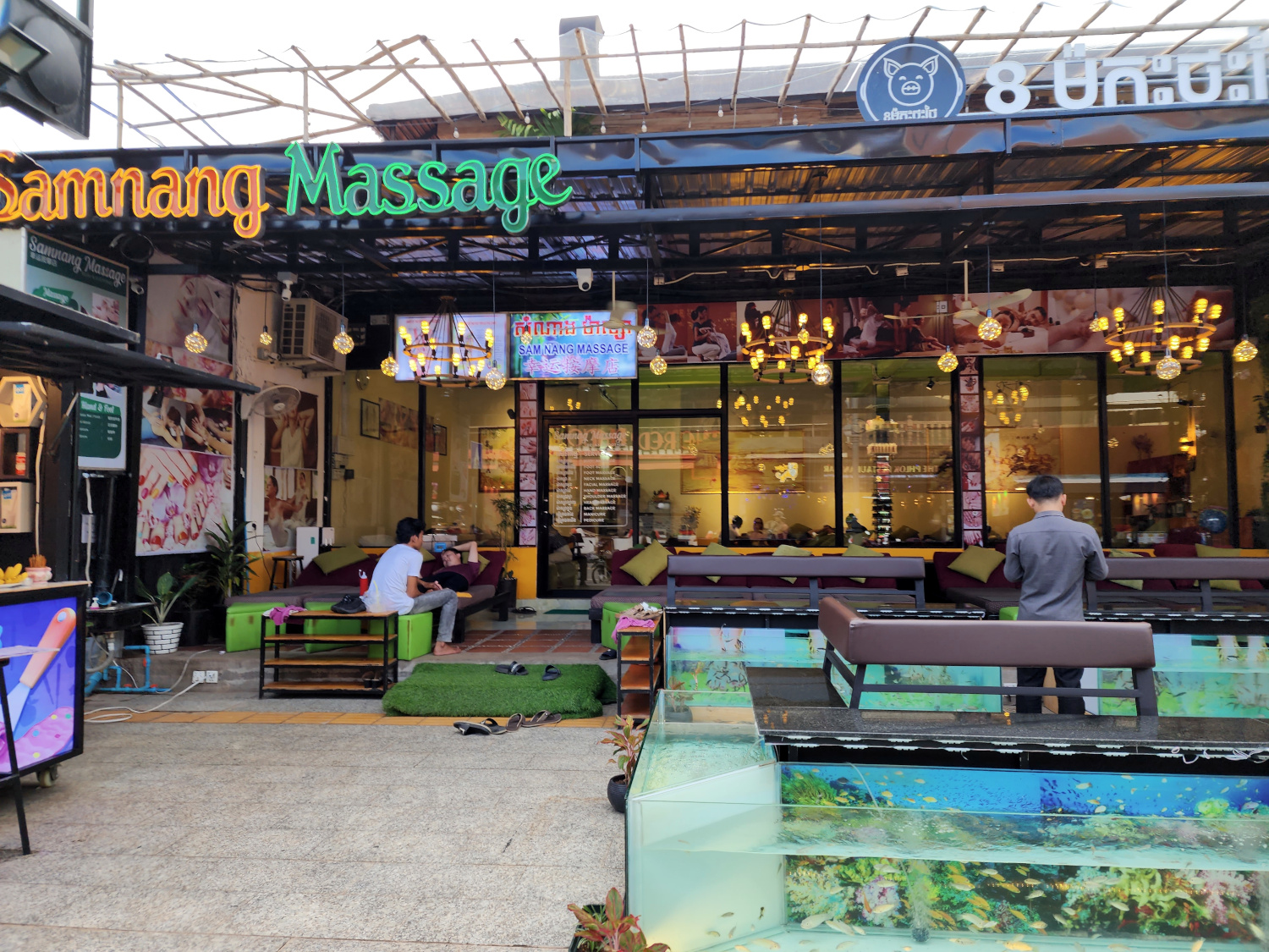 coffee shop in Siem Reap