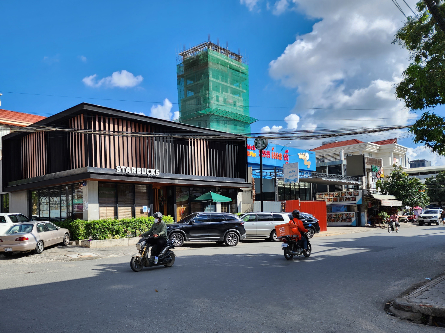Starbucks on the corner near Russian Market