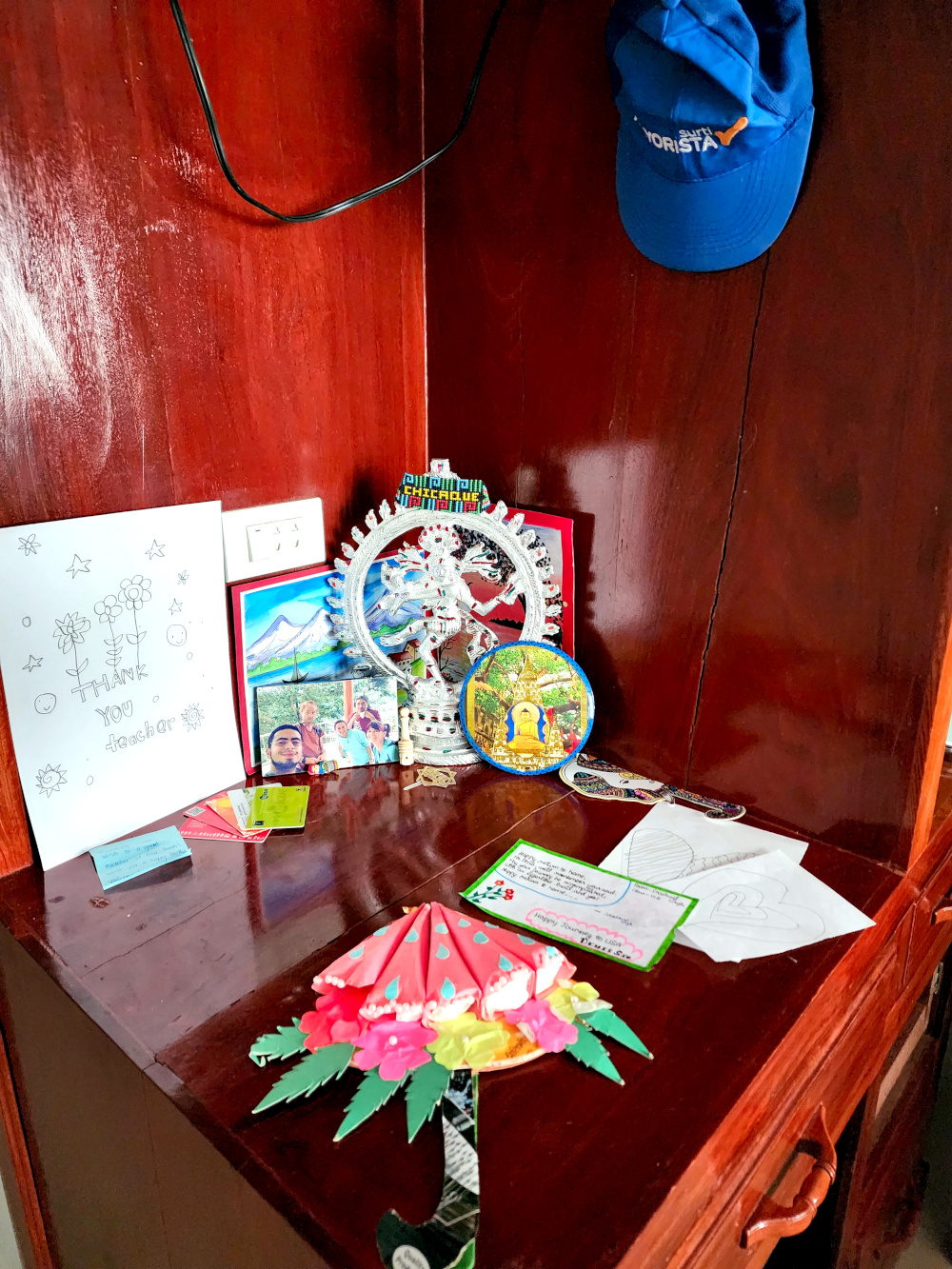 our collection of mementos from WorkAway hosts