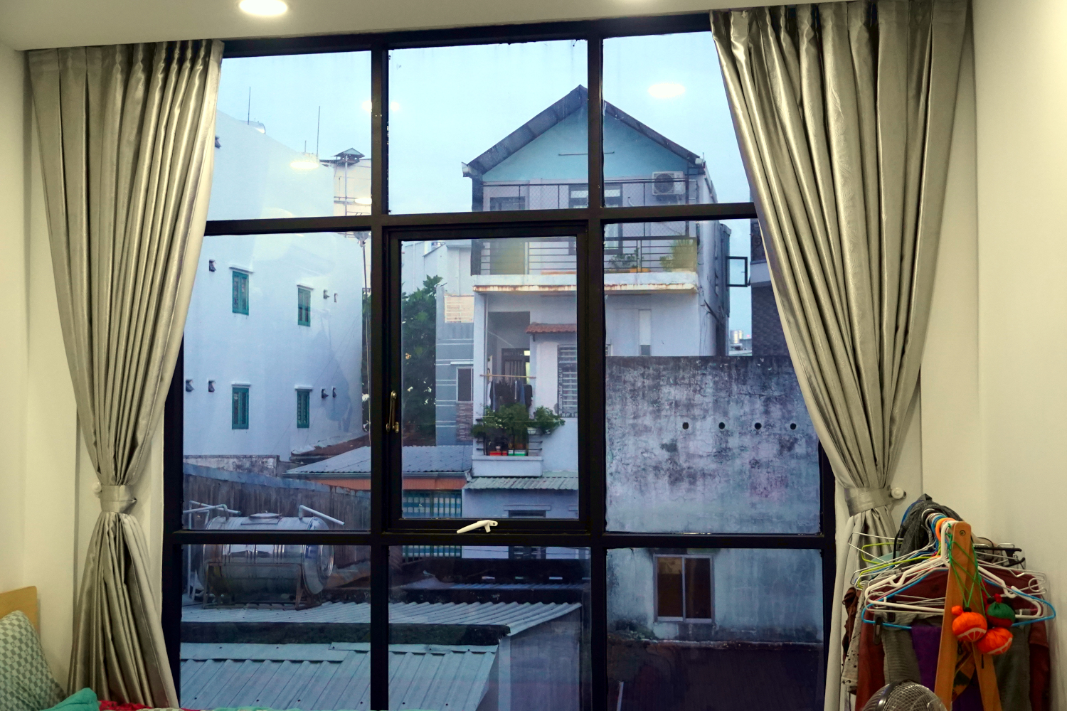 view from our AirBnB - Ho Chi Minh