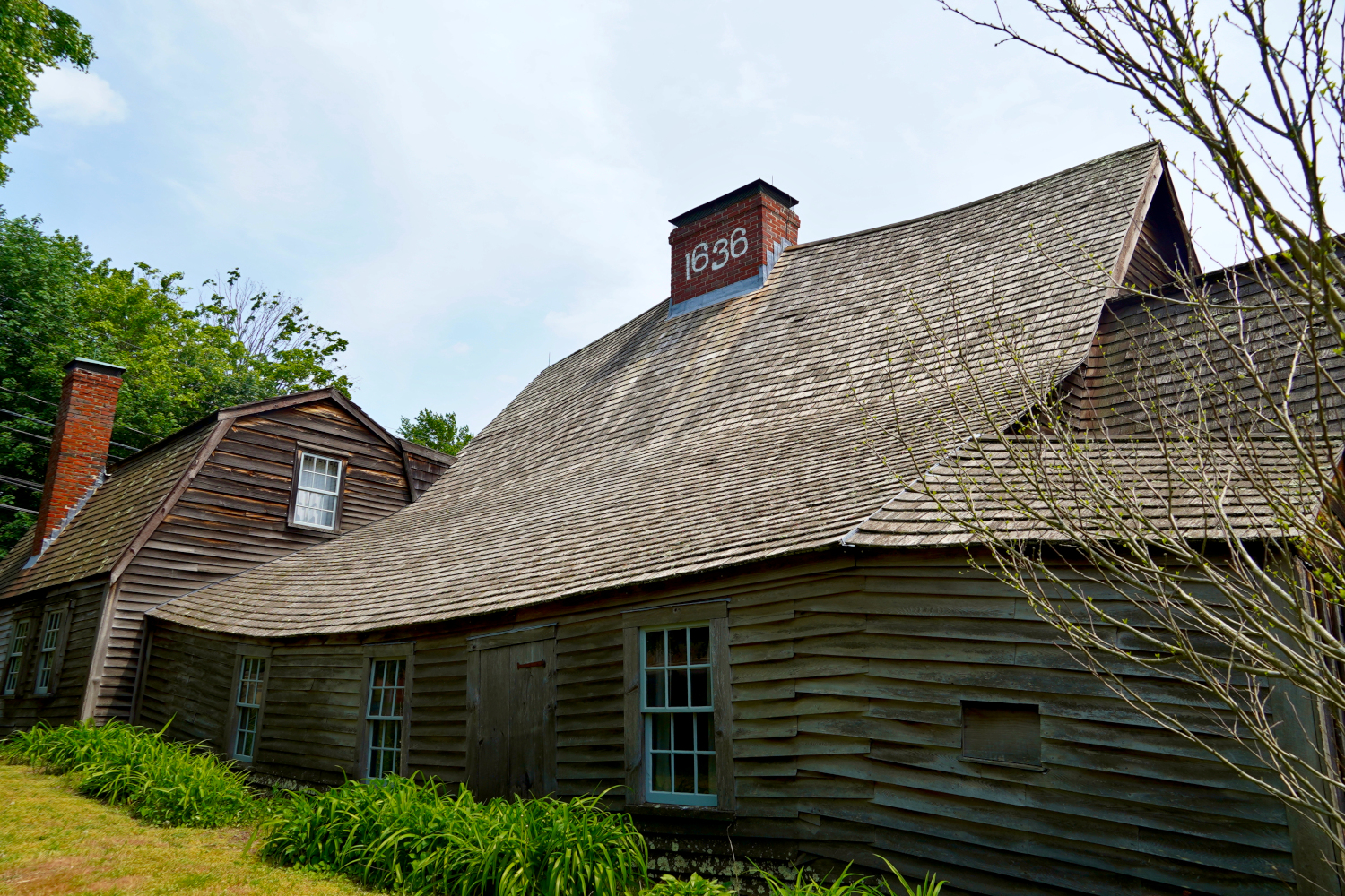 House built in 1636 Massachusetts, USA
