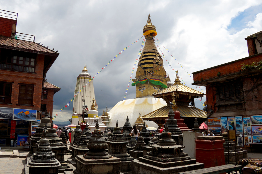 All-Seeing Eyes and Sound Bowls: A Morning at Swayambhunath